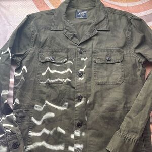 Abercrombie & Fitch Button Down Shirt Jacket